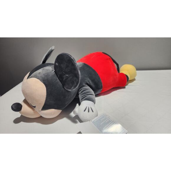 NWT Disney Parks Cuddleez Mickey Mouse Soft Squish Pillow Large Plush 25" - Picture 3 of 9